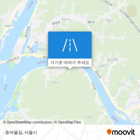 종여울길 지도