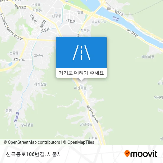 산곡동로106번길 지도