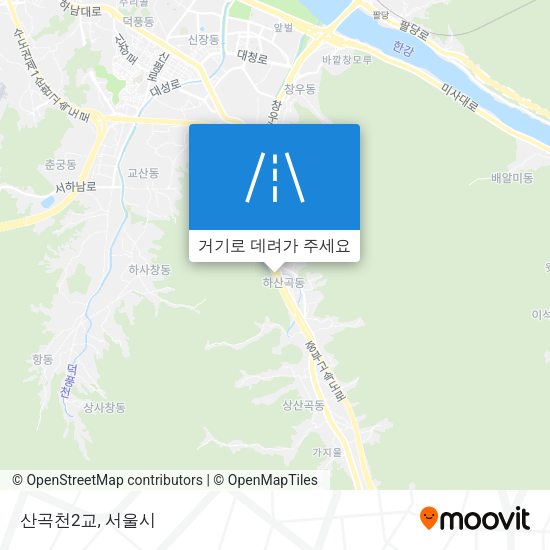 산곡천2교 지도