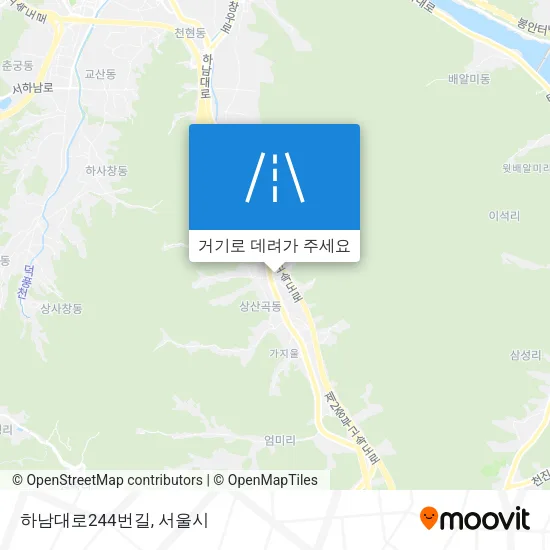 하남대로244번길 지도