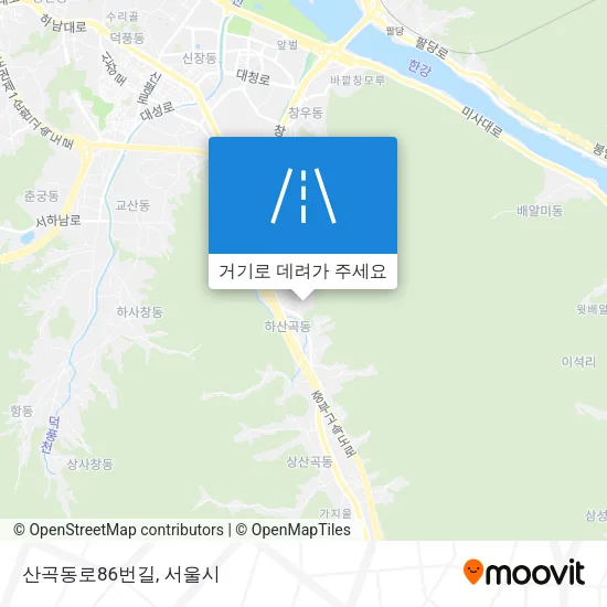 산곡동로86번길 지도