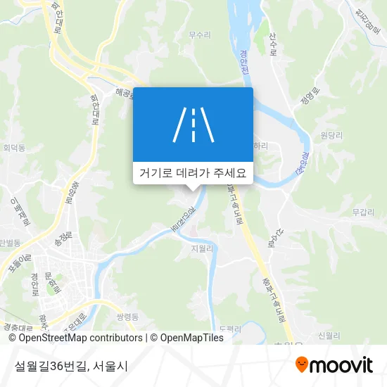 설월길36번길 지도