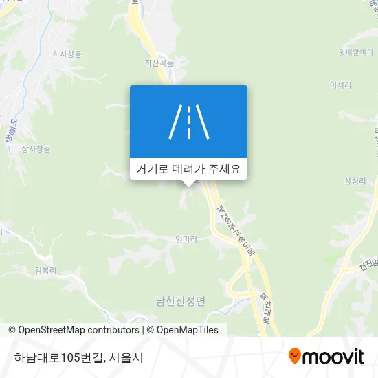 하남대로105번길 지도