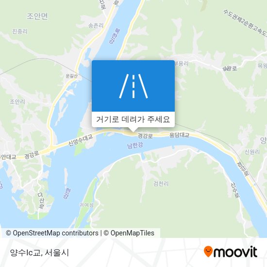 양수Ic교 지도