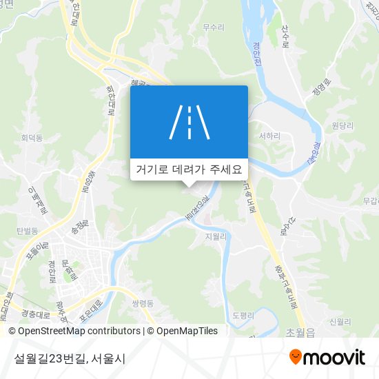 설월길23번길 지도