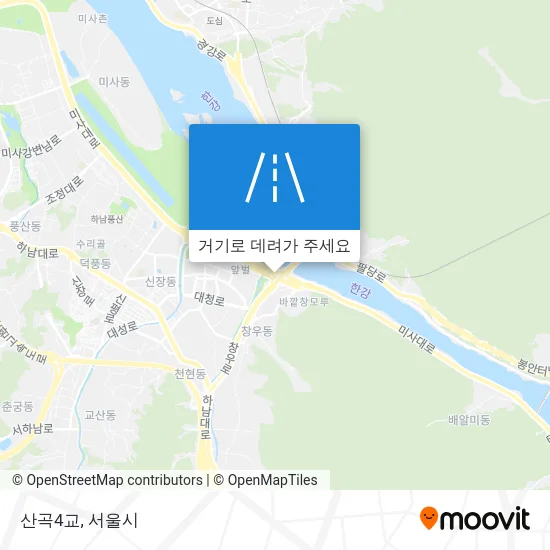 산곡4교 지도