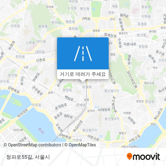 청파로55길 지도