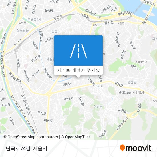 난곡로74길 지도