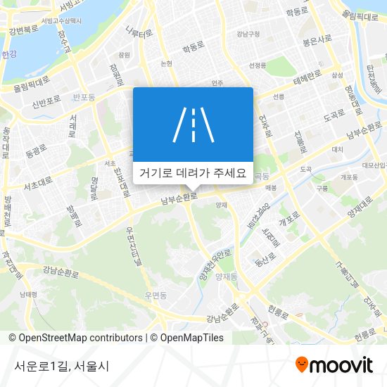 서운로1길 지도