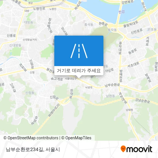 남부순환로234길 지도
