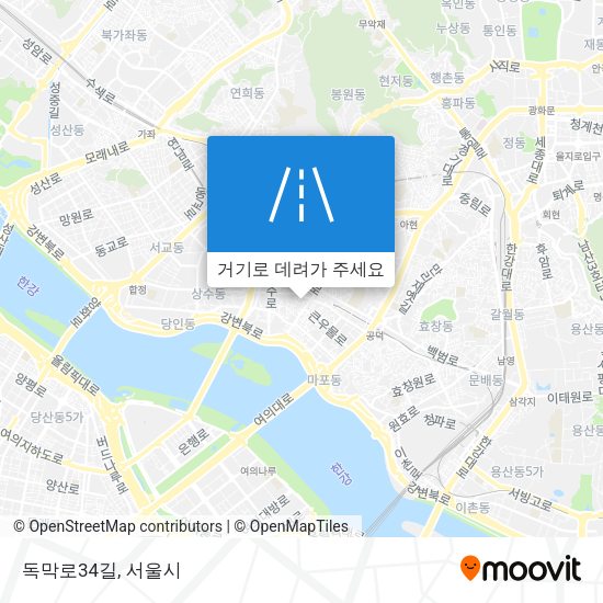 독막로34길 지도