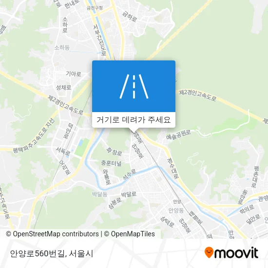 안양로560번길 지도