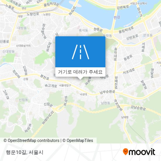 행운10길 지도