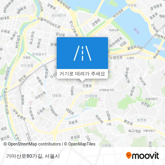 가마산로80가길 지도