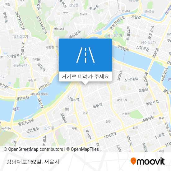 강남대로162길 지도