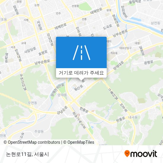 논현로11길 지도