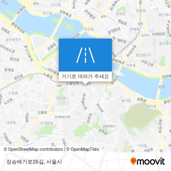 장승배기로26길 지도