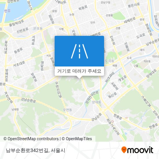 남부순환로342번길 지도