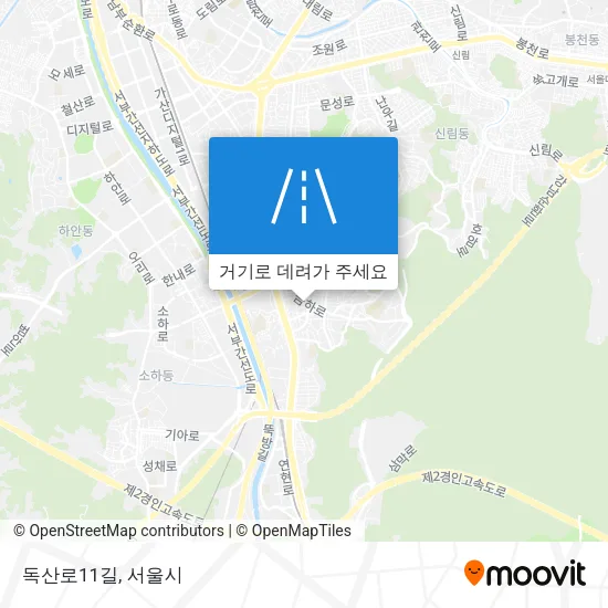 독산로11길 지도