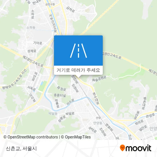 신촌교 지도