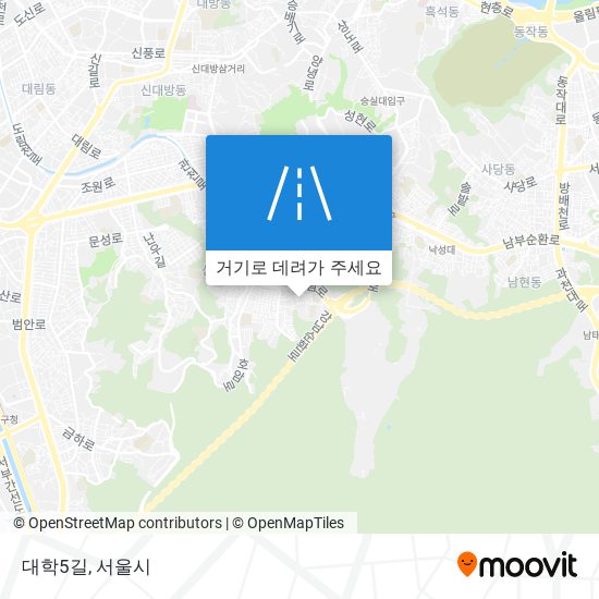 대학5길 지도