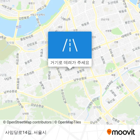 사임당로14길 지도