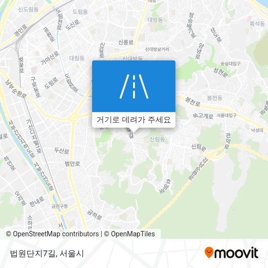 법원단지7길 지도