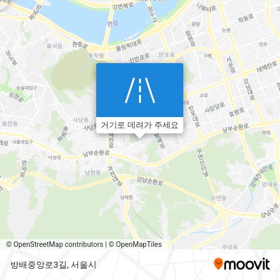 방배중앙로3길 지도