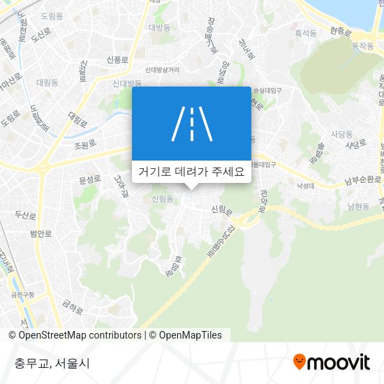 충무교 지도