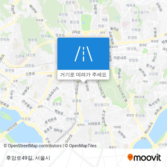후암로49길 지도