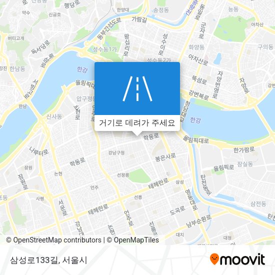 삼성로133길 지도