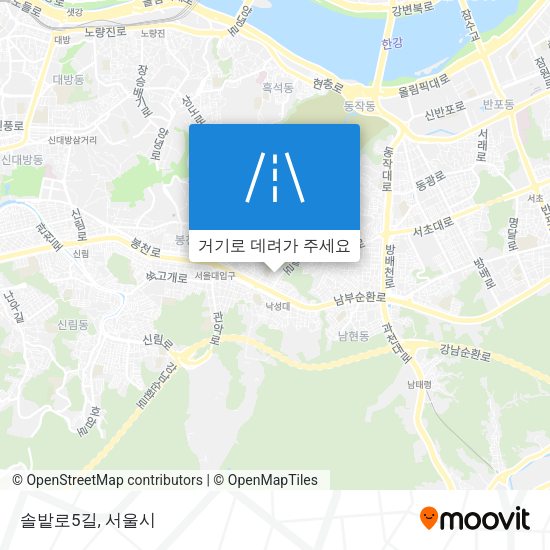 솔밭로5길 지도