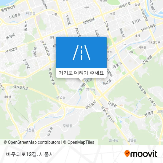 바우뫼로12길 지도