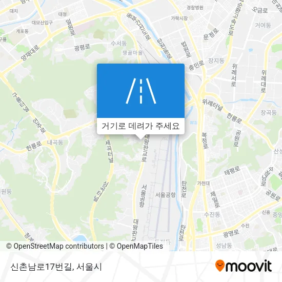 신촌남로17번길 지도