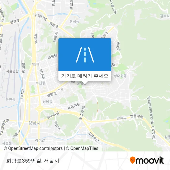 희망로359번길 지도