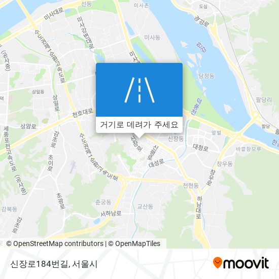 신장로184번길 지도