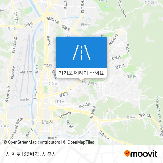 시민로122번길 지도