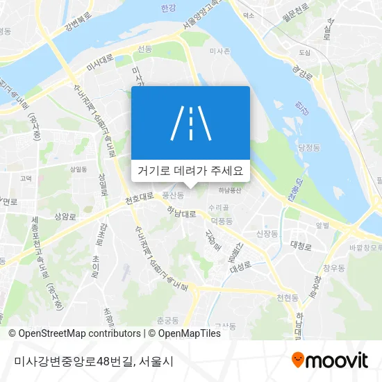 미사강변중앙로48번길 지도