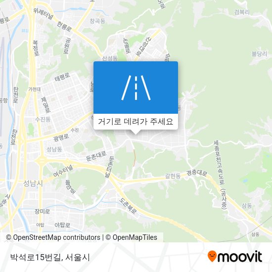 박석로15번길 지도