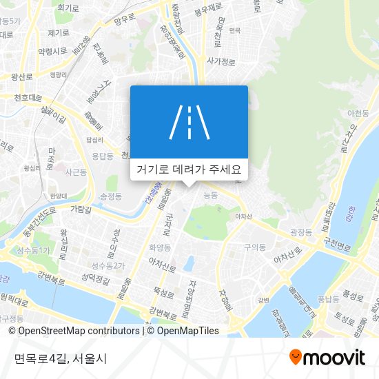 면목로4길 지도