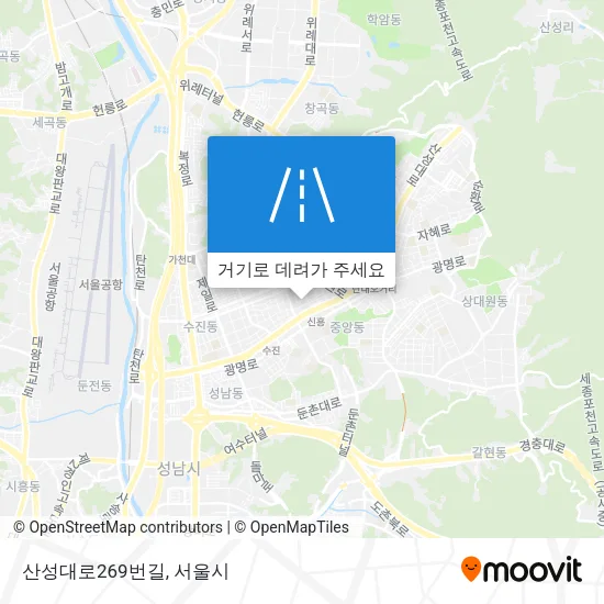 산성대로269번길 지도