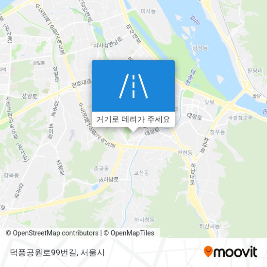 덕풍공원로99번길 지도