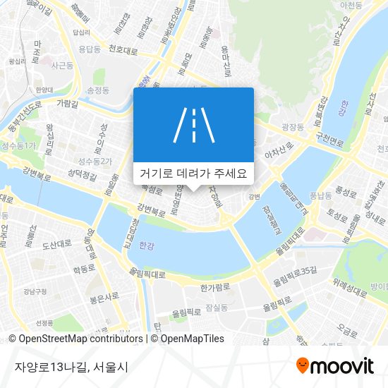 자양로13나길 지도