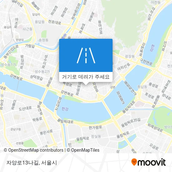 자양로13나길 지도