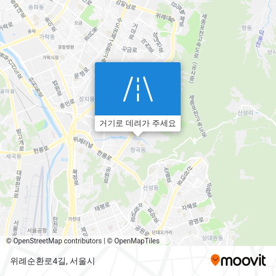 위례순환로4길 지도