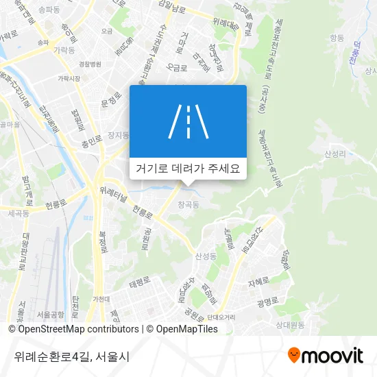 위례순환로4길 지도