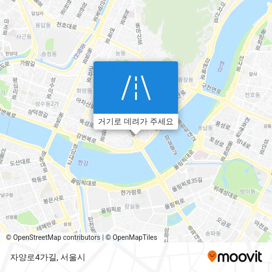 자양로4가길 지도