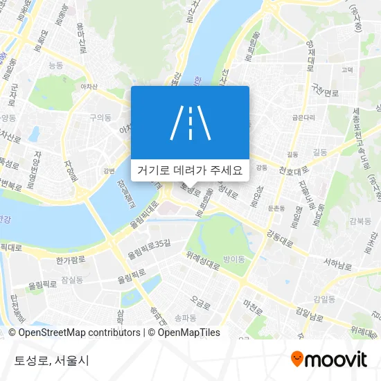 토성로 지도