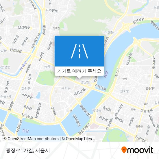 광장로1가길 지도