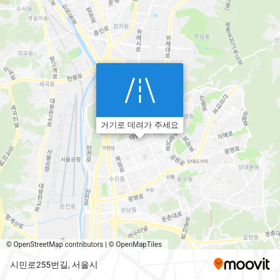 시민로255번길 지도